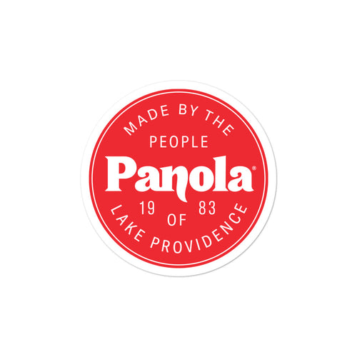 Made by Panola Circle Sticker